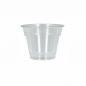 Preview: Getränkebecher geeicht 225ml rPET transparent Ø9,5cm